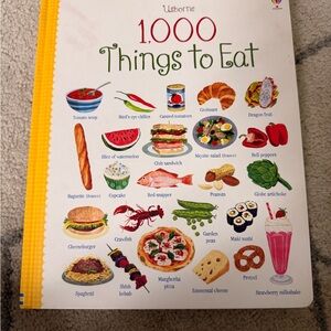 Usborne 1,000 Things to Eat Book for Kids